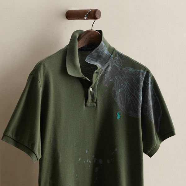 2006 Dragonfly-Print Polo - Size XL