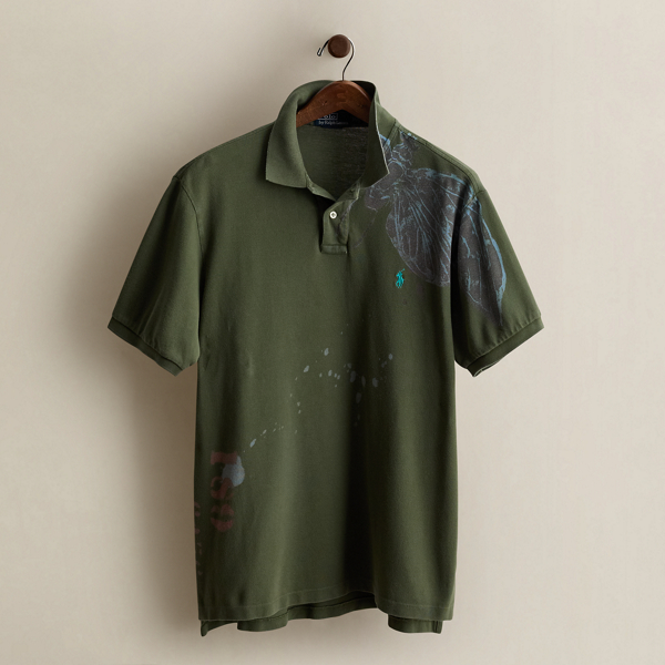 2006 Dragonfly-Print Polo - Size XL