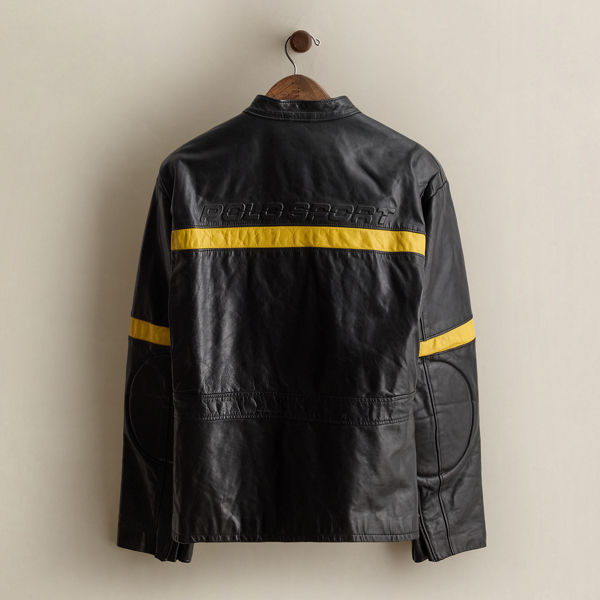 1997 Polo Sport Leather Jacket - Size L