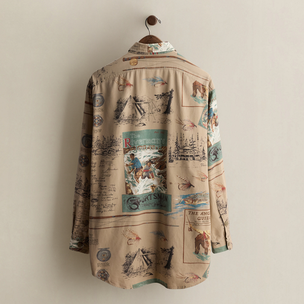 1995 Magazine-Print Shirt - Size L