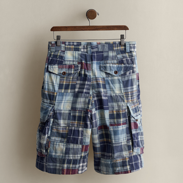 c. 2000 Patchwork Cargo Short - Size 30W