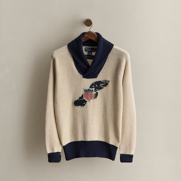 Polo Ralph Lauren Shawl Collar Sweater Sz XL | eBay