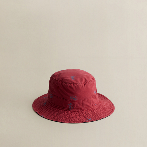 Polo Bear Paint-Splatter Bucket Hat