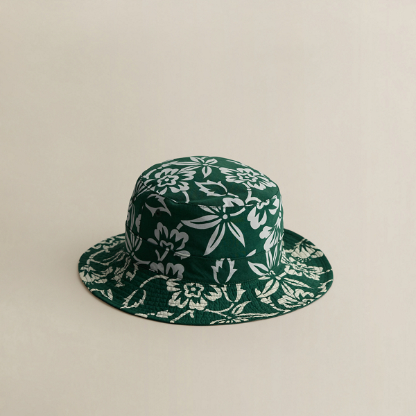 1999 Floral-Print Bucket Hat - Size M