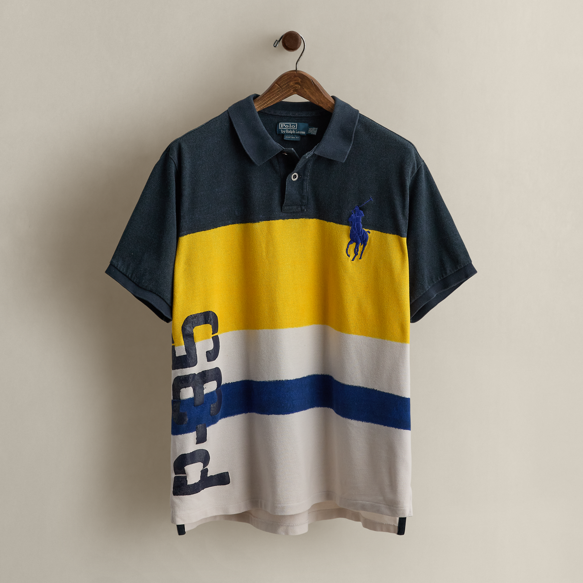 トップス RALPH LAUREN big pony polo shirt size M Polo Ralph Lauren Classic Fit Big Pony Mesh Short Sleeve