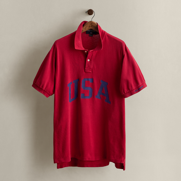 Ralph Lauren Italy Polo ラルフローレン　ゲームシャツ Polo Ralph Lauren Italy Polo Shirt in Blue | SVD USA
