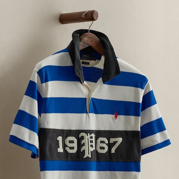 2015 Striped Polo Shirt - Size L