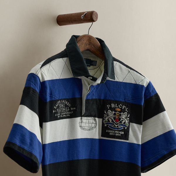  2011 Striped Rugby Shirt - Size L