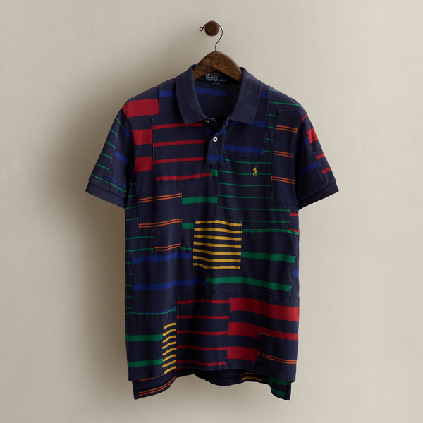 2005 Patchwork Polo Shirt - Size L