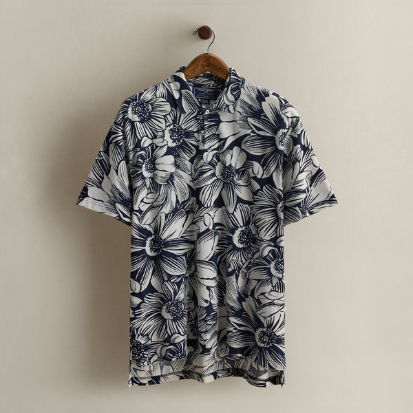 2001 Polo Sport Floral Polo - Size L