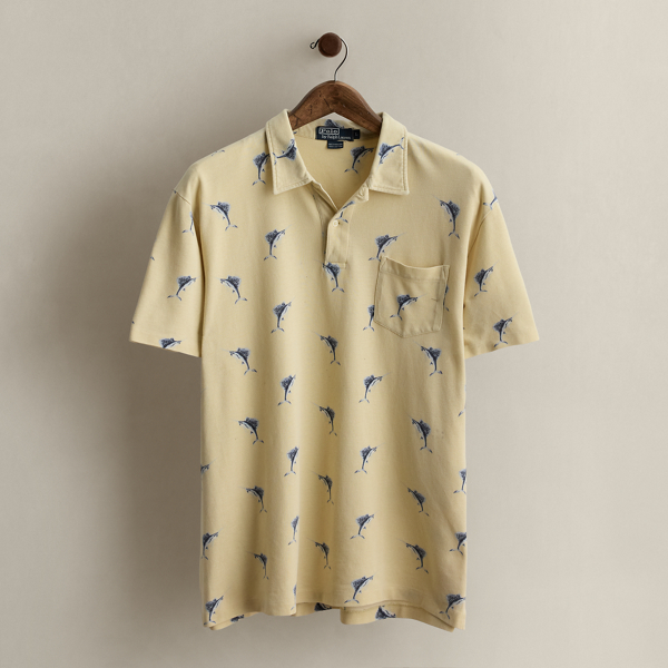 vintage polo Ralph laurenラルフローレン希少L size Polo by Ralph Lauren Shirt L Rare Vintage Men Yellow Prep