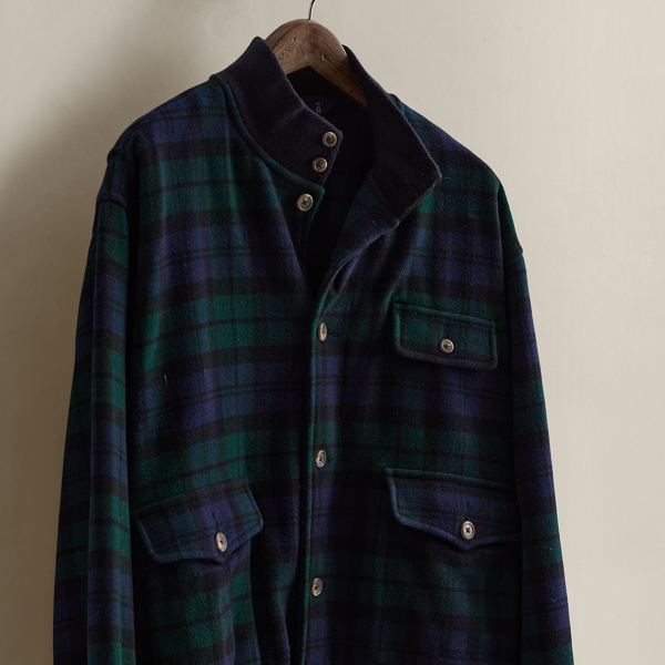 c. 2005 Plaid Utility Jacket - Size XL