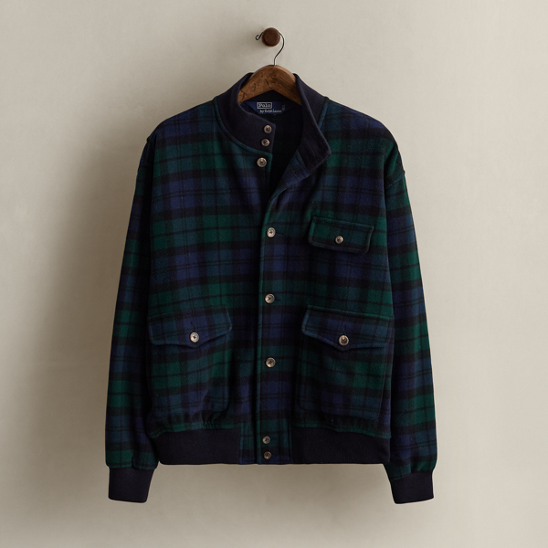 c. 2005 Plaid Utility Jacket - Size XL