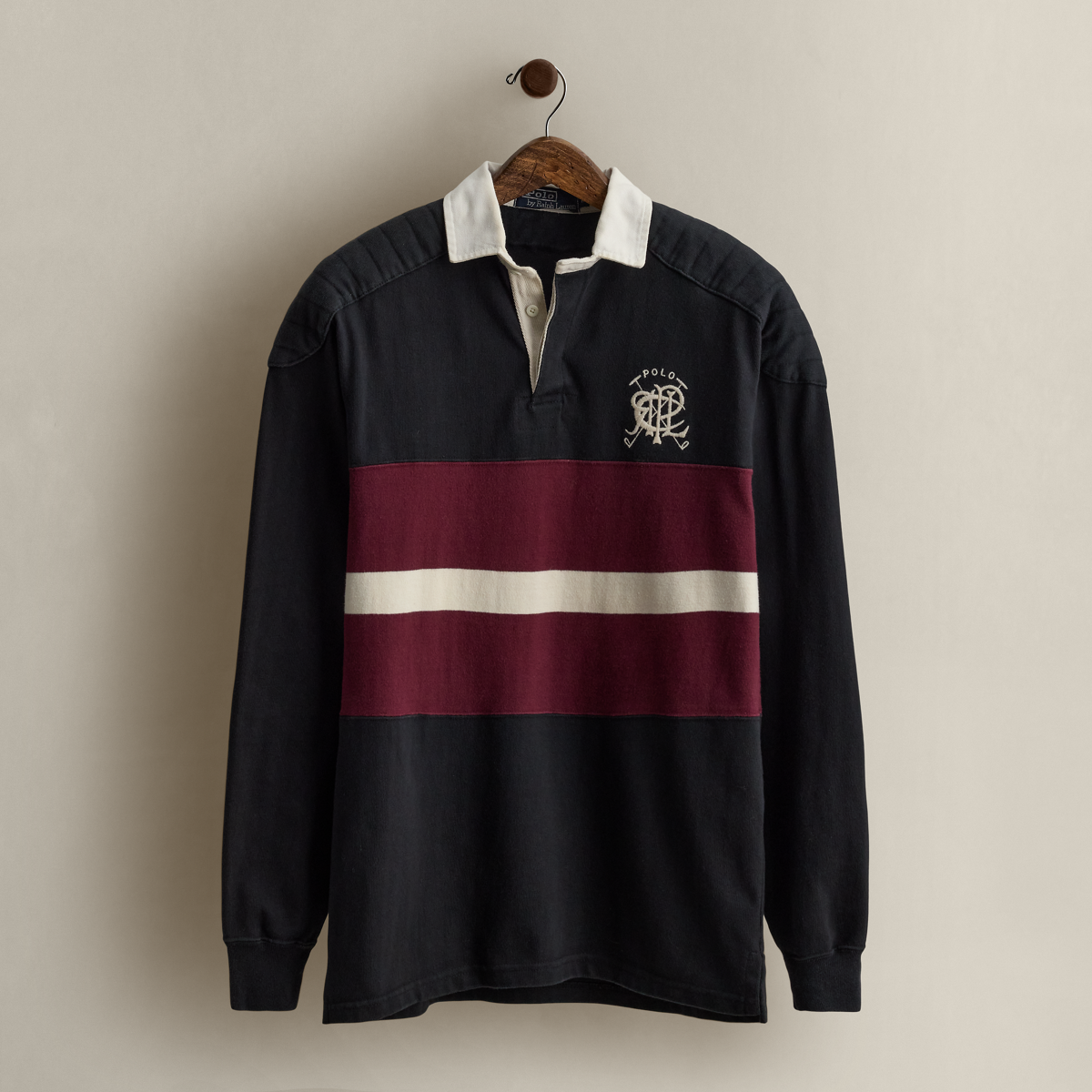 c. 1990 Crest Rugby Shirt - Size M