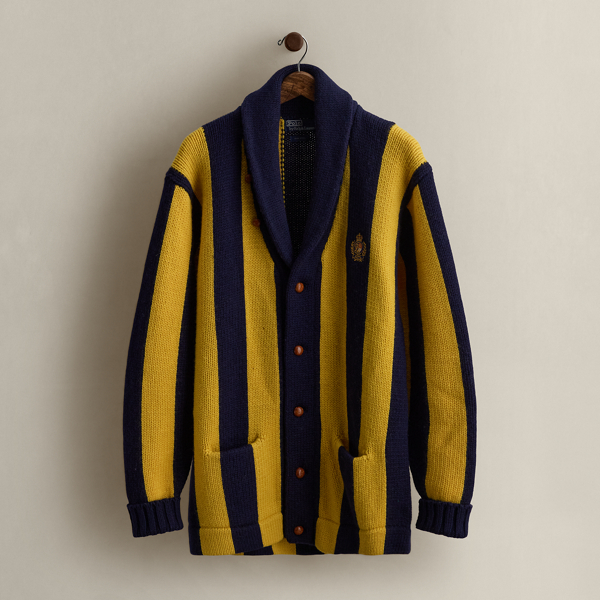 1987 Polo Crest Wool Cardigan