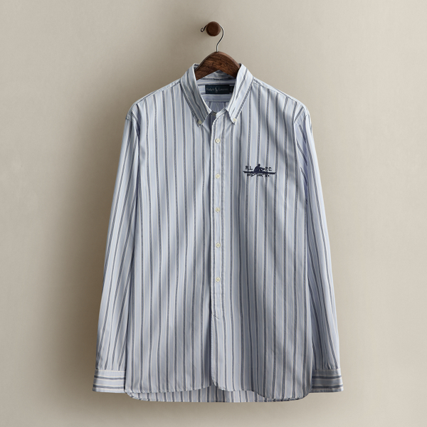 トップス RRL USN Long Sleeves Shirt L Cotton Jacquard Military Shirt