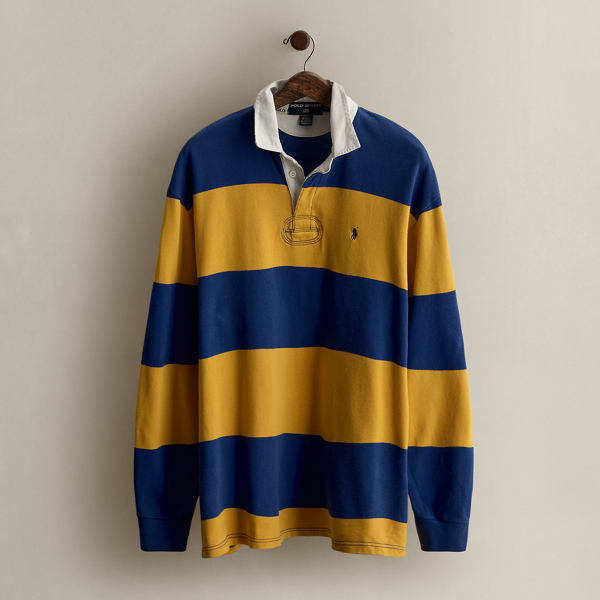 POLO Ralph Lauren THE BIG shirtラグビー　XL Polo Ralph Lauren Mens 4XLT Rugby Shirt Bleecker Multi Big