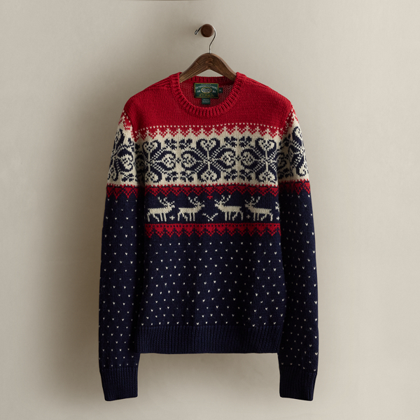 2011 Reindeer Wool Sweater - Size XL