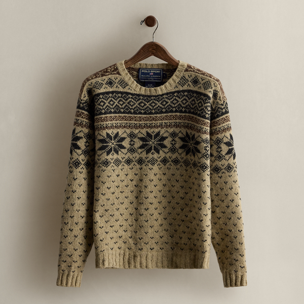 c. 1990 Wool-Silk Sweater - Size XL