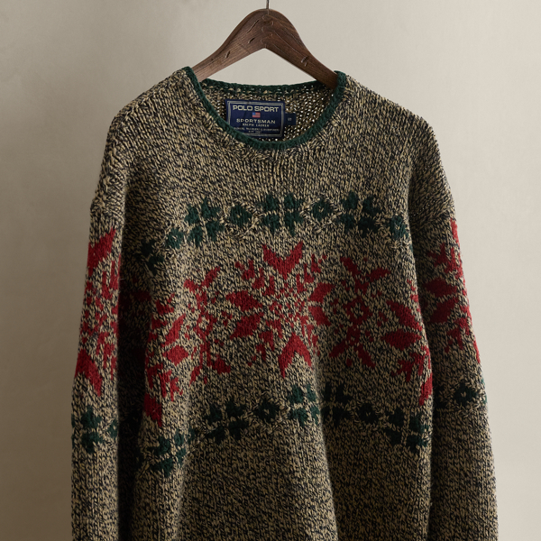 1995 Fair Isle Sweater - Size S