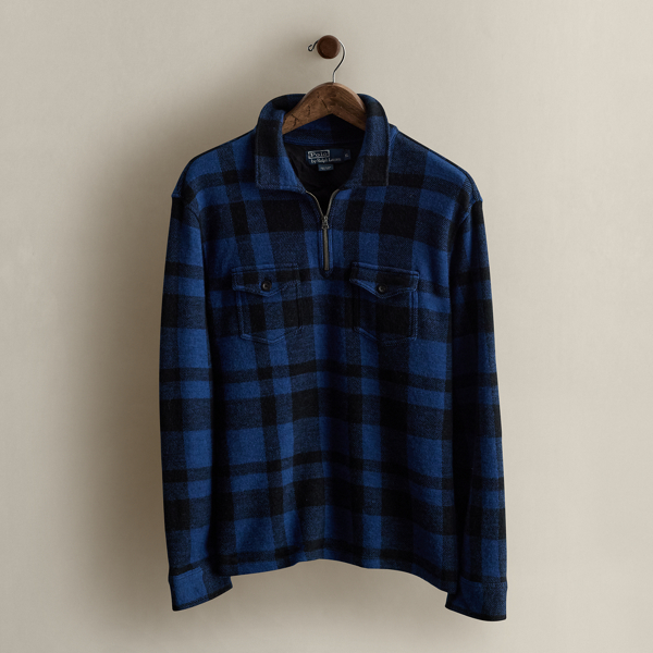 Vintage Plaid Wool Workshirt - Size XL