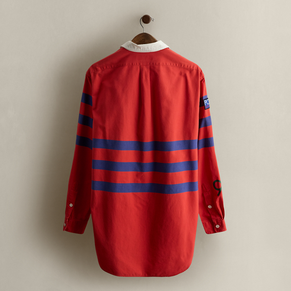  1993 Striped Rugby Shirt - Size L