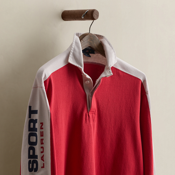 c. 1995 Polo Sport Rugby Shirt - Size L