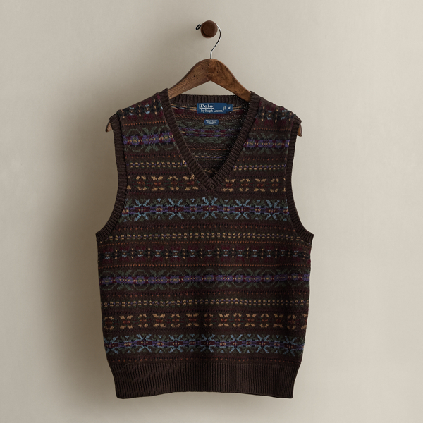 Fair Isle Wool Sweater Vest | Ralph Lauren