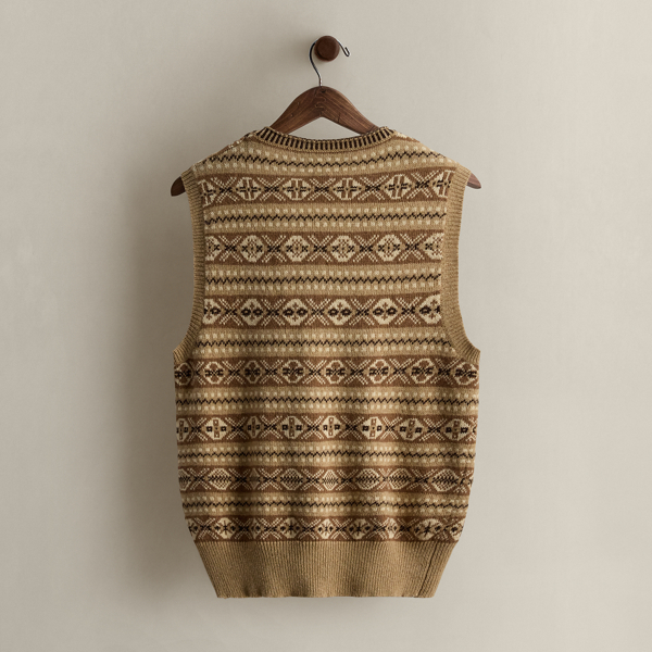 c. 2010 Patterned Sweater Vest