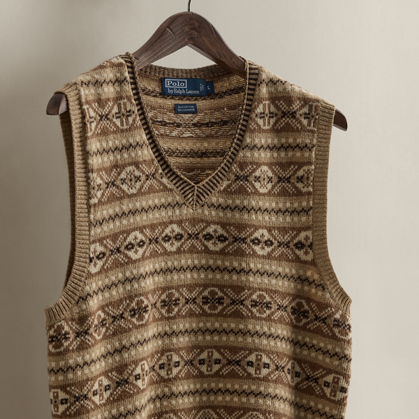 c. 2010 Patterned Sweater Vest