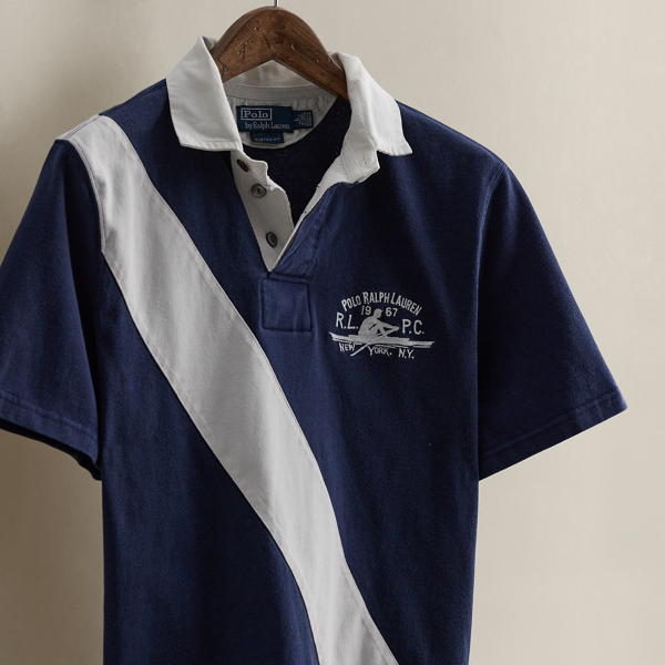 c. 2015 Embroidered Rugby Shirt - Size L