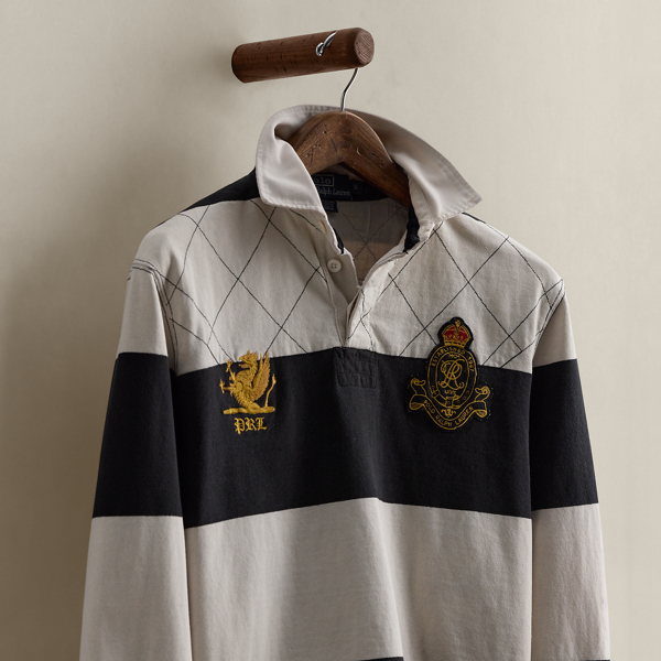 c. 2007 Striped Rugby Shirt - Size S