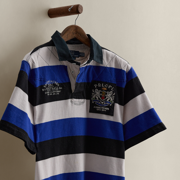  2011 Striped Rugby Shirt - Size XL