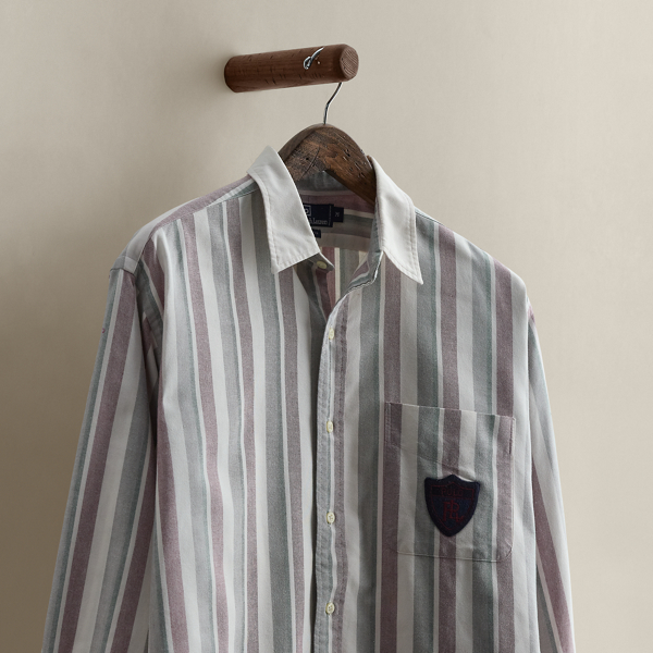 c. 1998 Striped Shirt - Size M