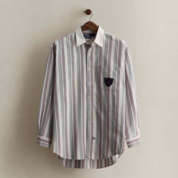 c. 1998 Striped Shirt - Size M