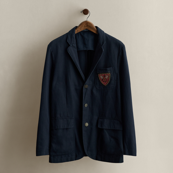 Vintage Tennis-Crest Blazer - Size 42R Ralph Lauren Vintage 1