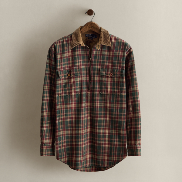 c. 1995 Plaid Workshirt - Size M