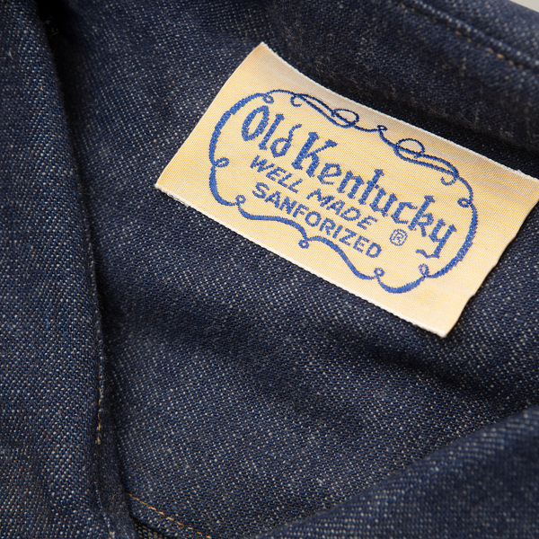 1940s Denim Western Shirt - Size 40