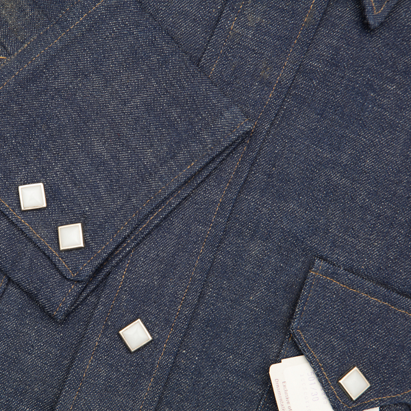 1940s Denim Western Shirt - Size 40