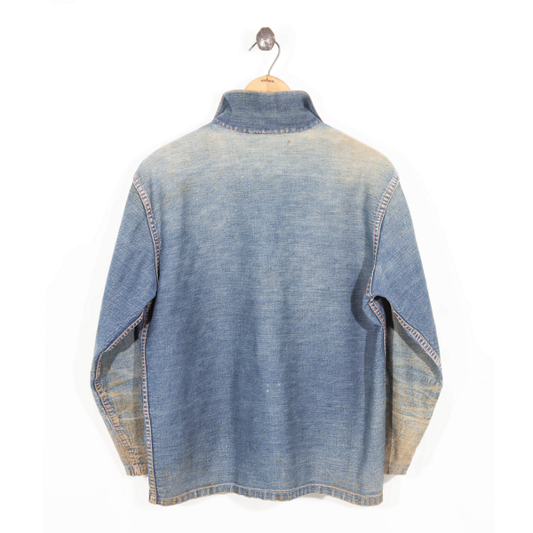 1940s Denim Work Jacket - Size S