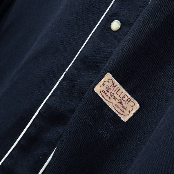 1940s Embroidered Western Shirt - Size M