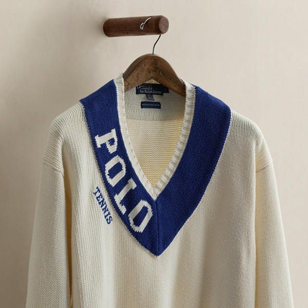 1993 Polo Tennis Sweater - Size M