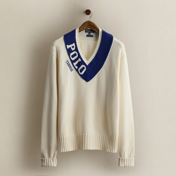 1993 Polo Tennis Sweater - Size M