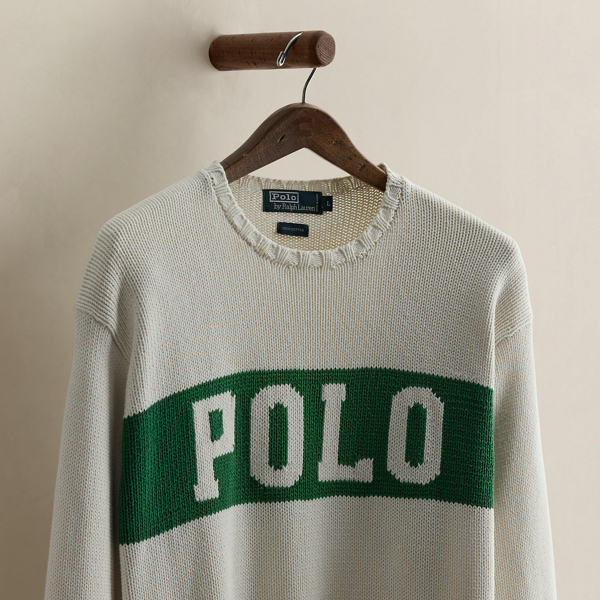 1993 Polo Tennis Sweater - Size L