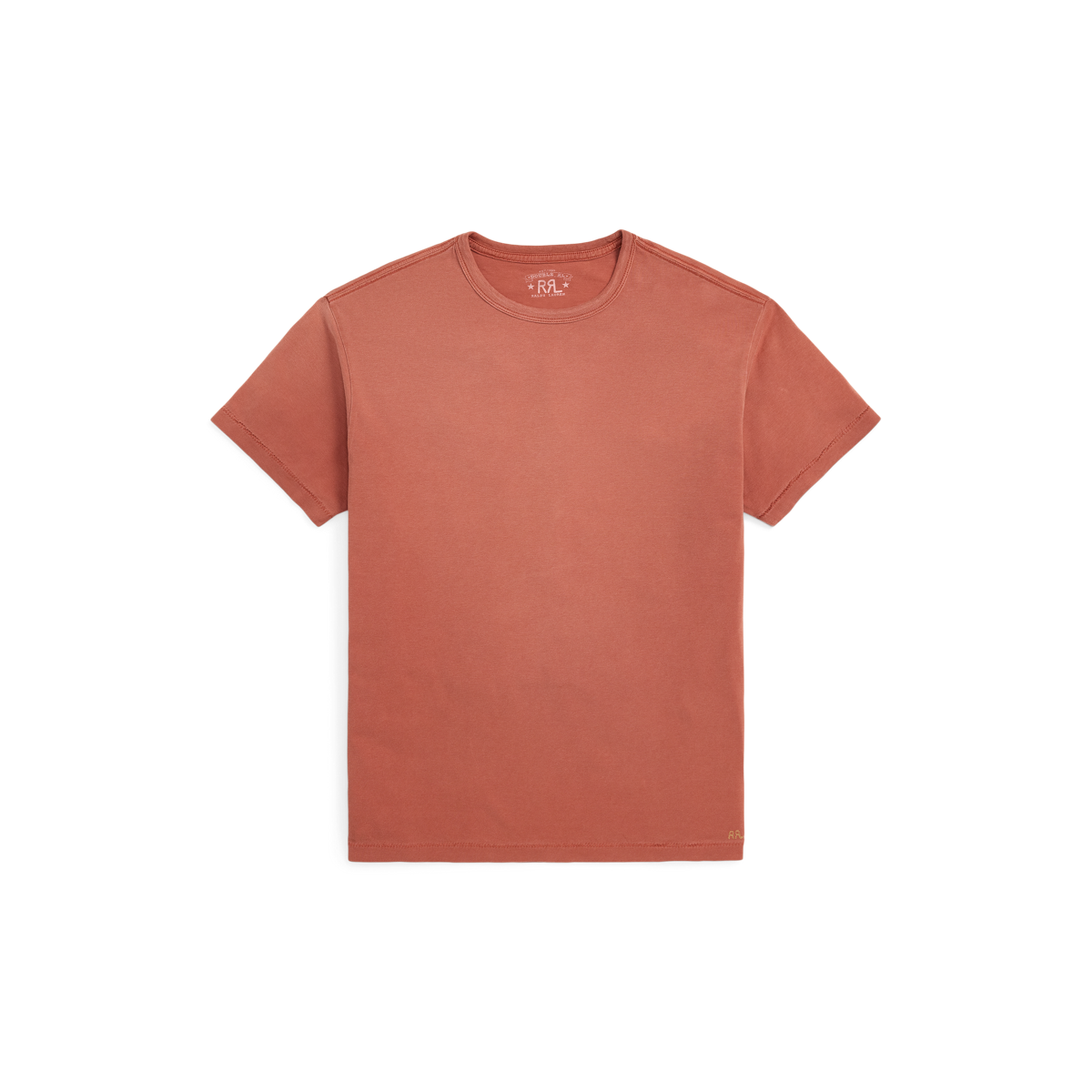 【RRL】ヴィンテージ風 ガーメント染め クルーネック Tシャツ ガーメントダイド クルーネック Tシャツ | ラルフ ローレン公式