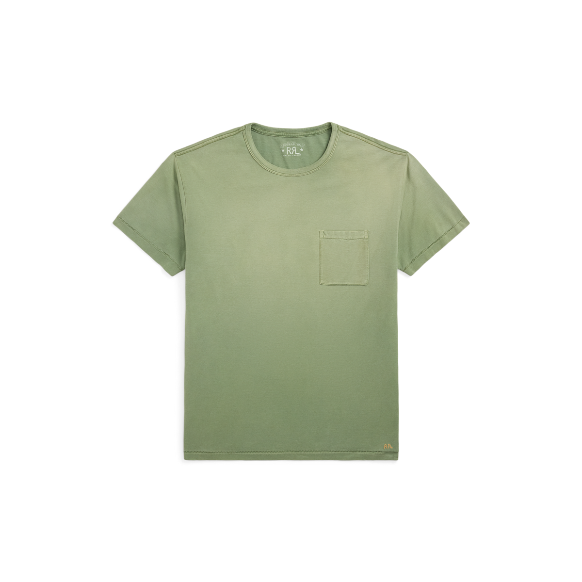 【関税込み】RRL グリーン ガーメントダイ ポケットTシャツ s7-AI782775235016_lifestyle?