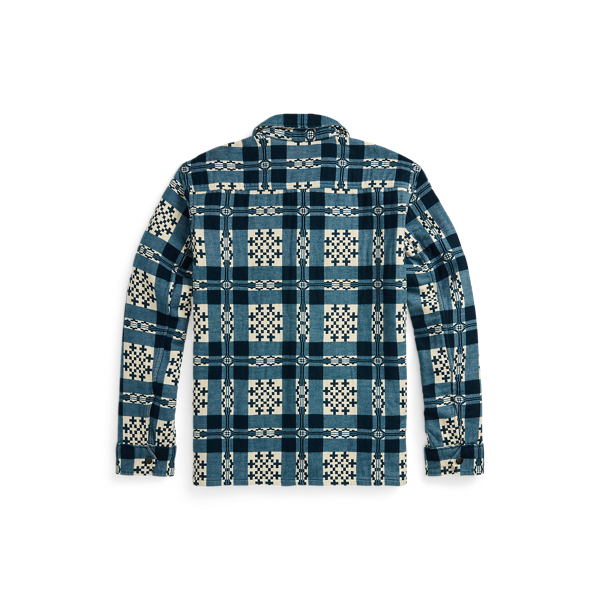 Patterned Jacquard Overshirt