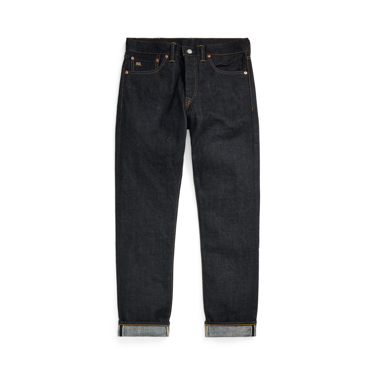 【RRL】ウィメンズ ロゴ ハイボーイフィット ジーンズ デニム ボーイ フィット Hickerson ジーンズ | ラルフ ローレン公式