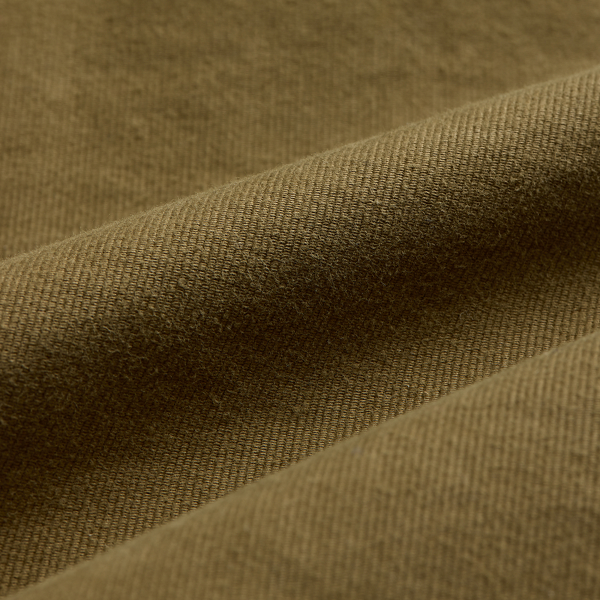 Corduroy-Collar Cotton Deck Jacket