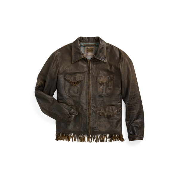 Fringe Leather Jacket